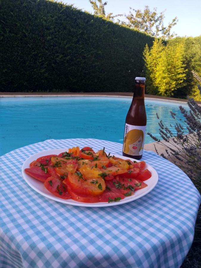 Les Bessonnes Bed and Breakfast Saint-Georges-Haute-Ville Exteriör bild
